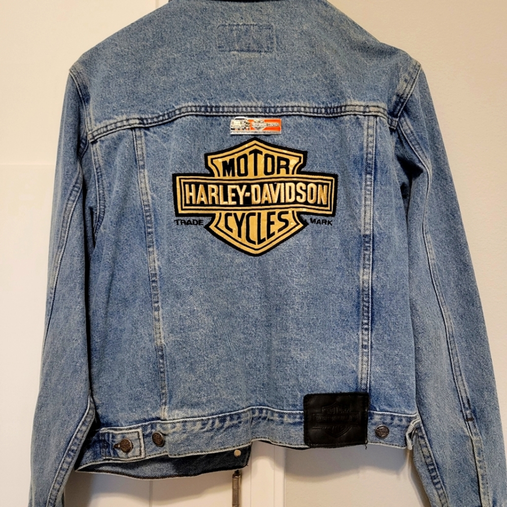 Harley-Davidson Light Blue Denim Jacket
